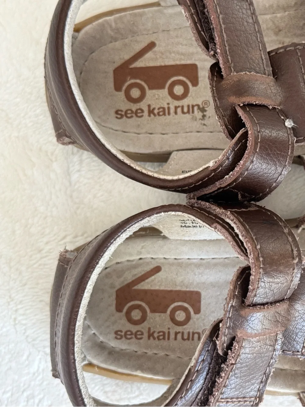 See Kai Run Jude IV Leather Sandals